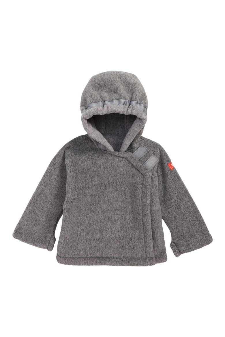 Warmplus Favorite Water Repellent Polartec® Fleece Jacket, Main, color, HEATHER GREY