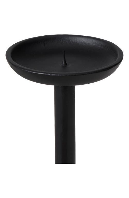 Renwil Large Floor Candle Holder In Black