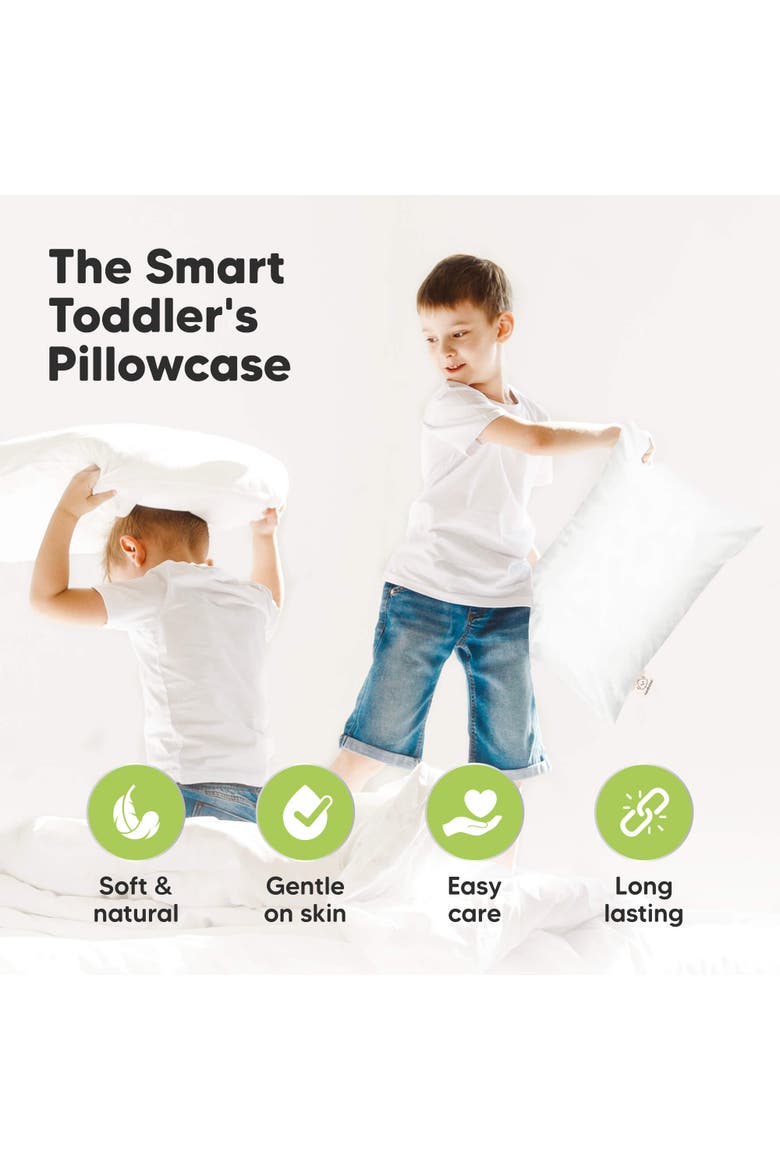 My Little Dreamy [Protect+] Waterproof Jumbo Pillowcase, Alternate, color, Soft White
