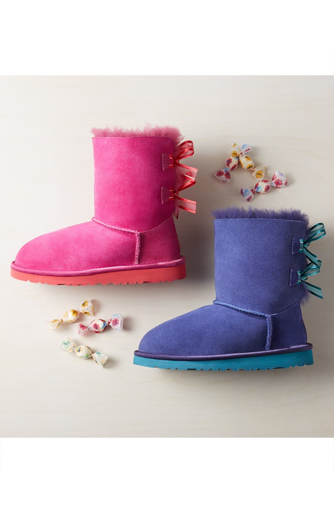 UGG<sup>®</sup> 'Bailey Bow - Bloom' Short Boot, Alternate, color, 