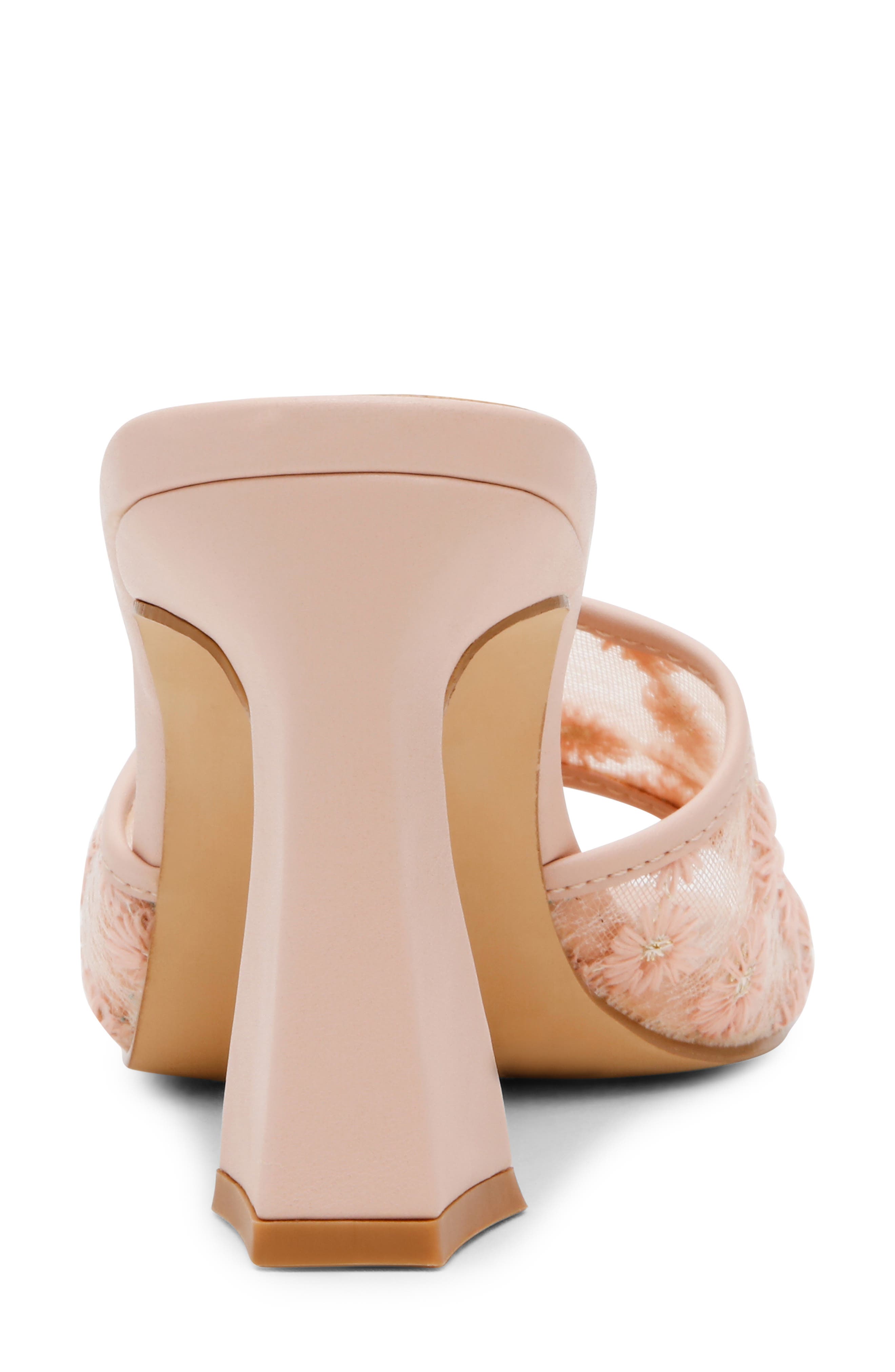 DV by Dolce Vita Yossi Slide Sandal, Alternate, color, Pink Lace