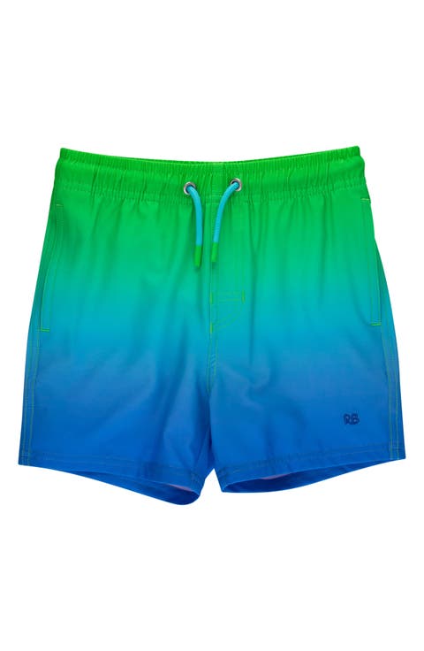 Kids
 Ocean Ombré UPF 50+ Swim Trunks (Baby 
Toddler)
