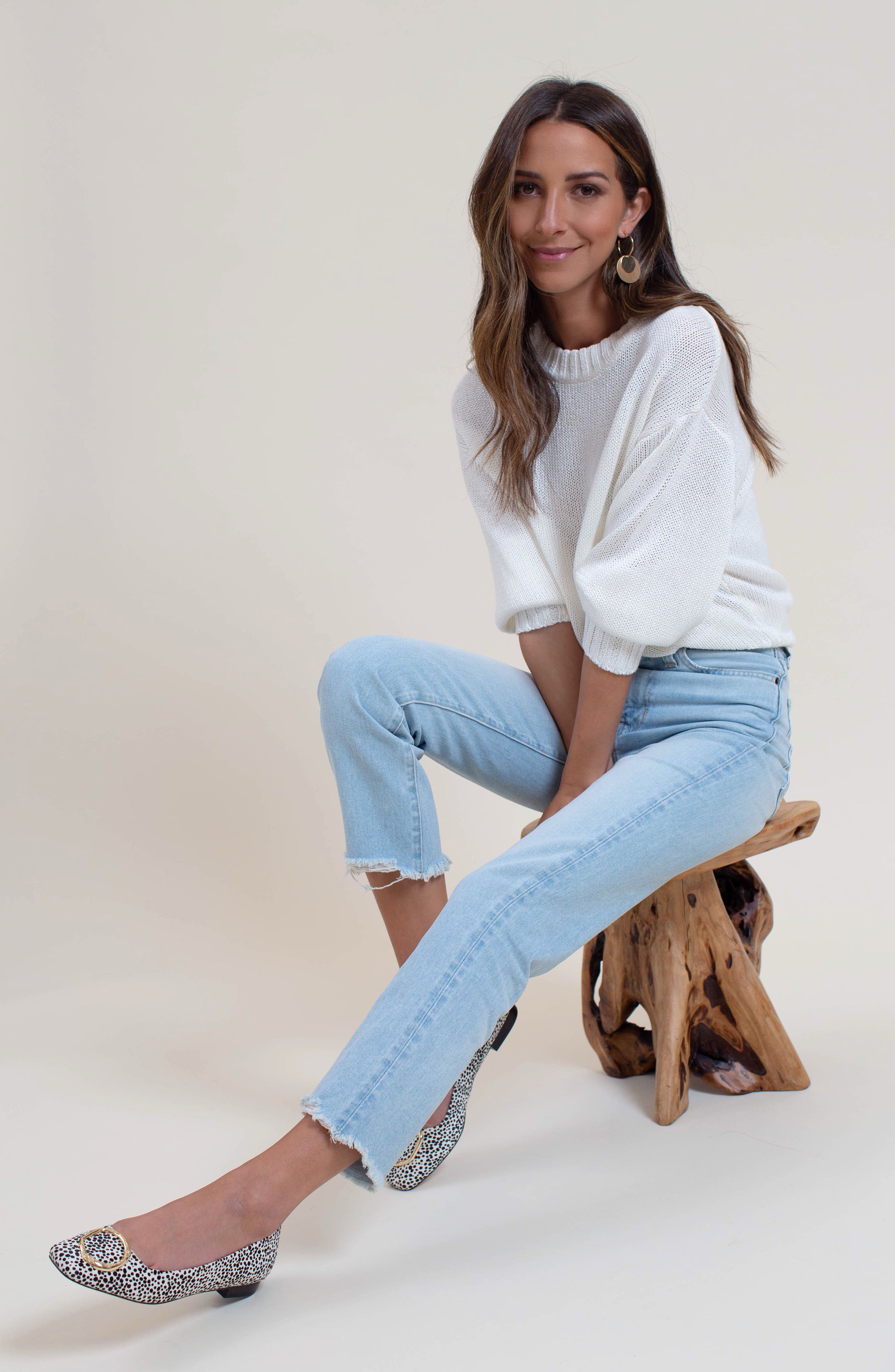 Something Navy Lily Flat, Alternate, color, 