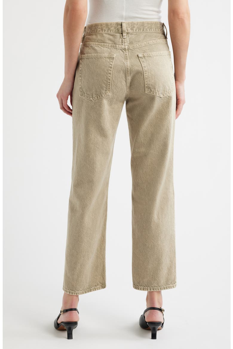 The Hang Mid Rise Ankle Straight Leg Jeans, Alternate, color, TABBY