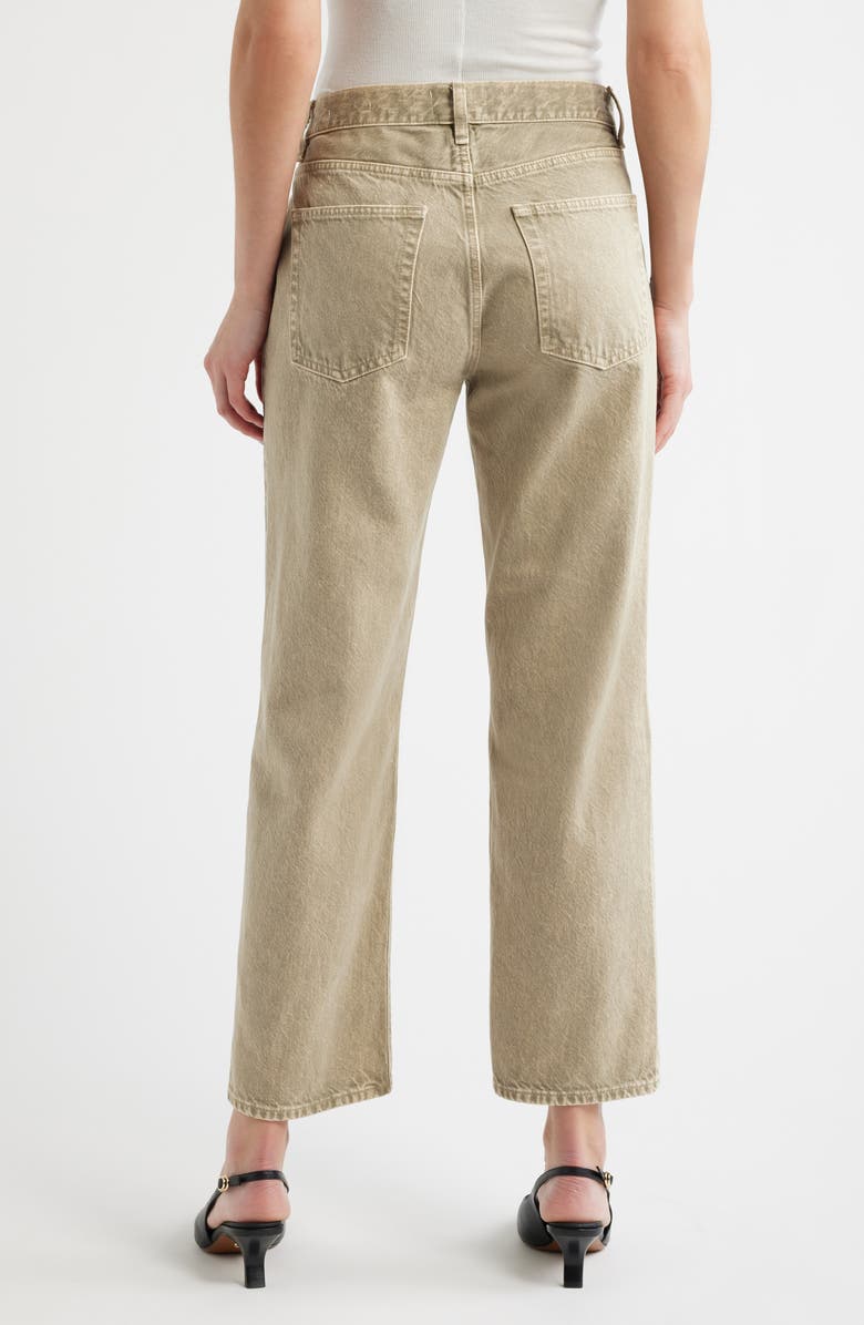 FRAME The Hang High Waist Ankle Straight Leg Jeans, Alternate, color, Tabby