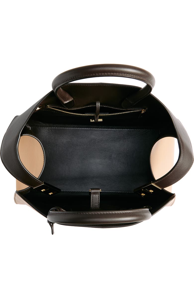 FERRAGAMO Small Hug Leather Top Handle Bag, Alternate, color,