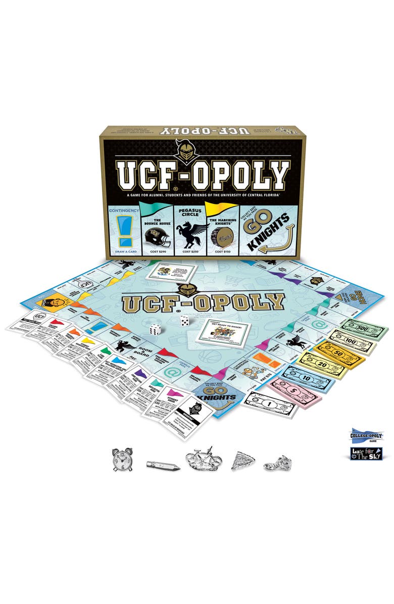Late for the Sky Ufcopoly Monopoly Board Game, Alternate, color, Multicolored
