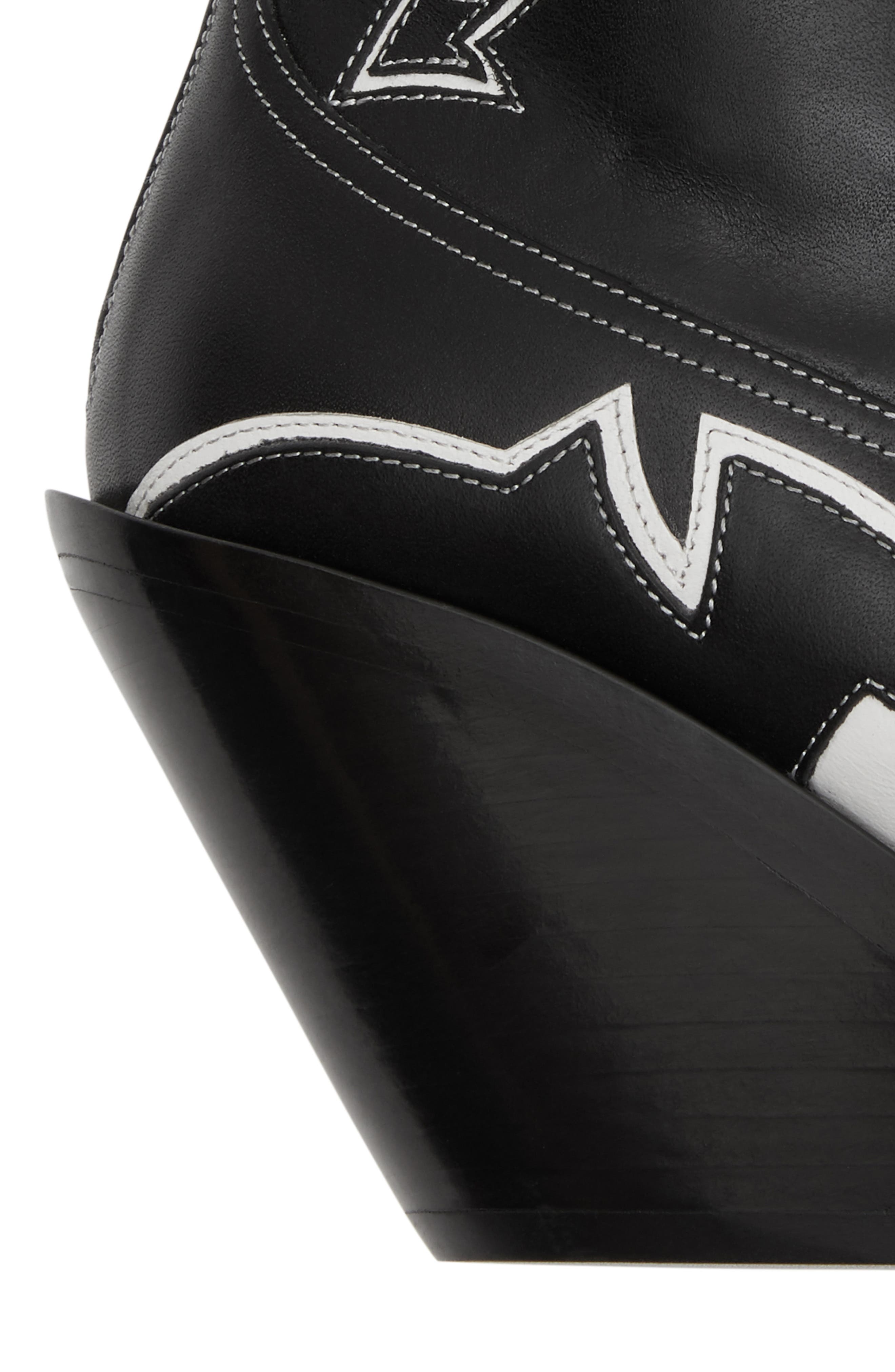 Burberry Matlock Cowboy Boot, Alternate, color, 