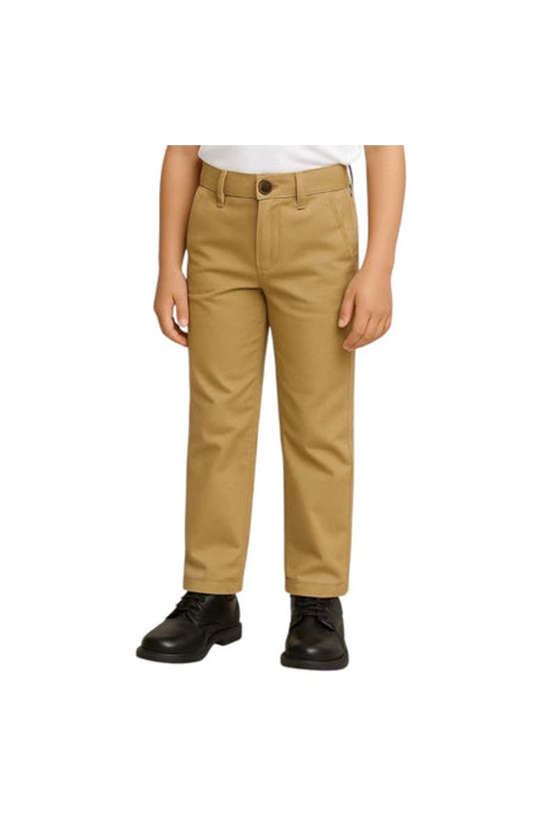 BenBen Kids Back To School Khaki Chinos Slight Stretch, Alternate, color, 
