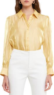 Endless Rose Sheer Satin Shirt