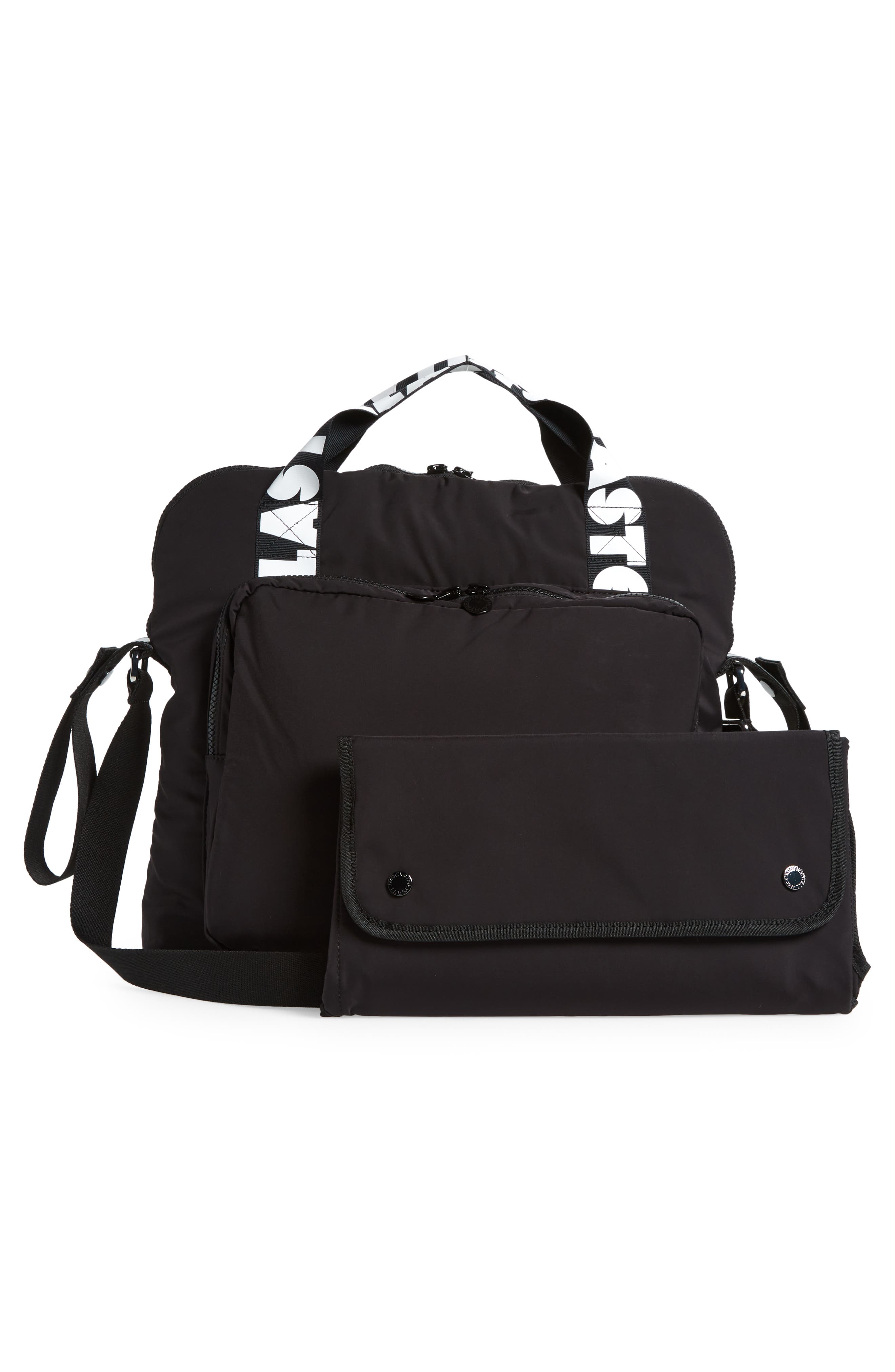 Stella McCartney Kids Stella McCartney Logo Diaper Bag, Alternate, color, 