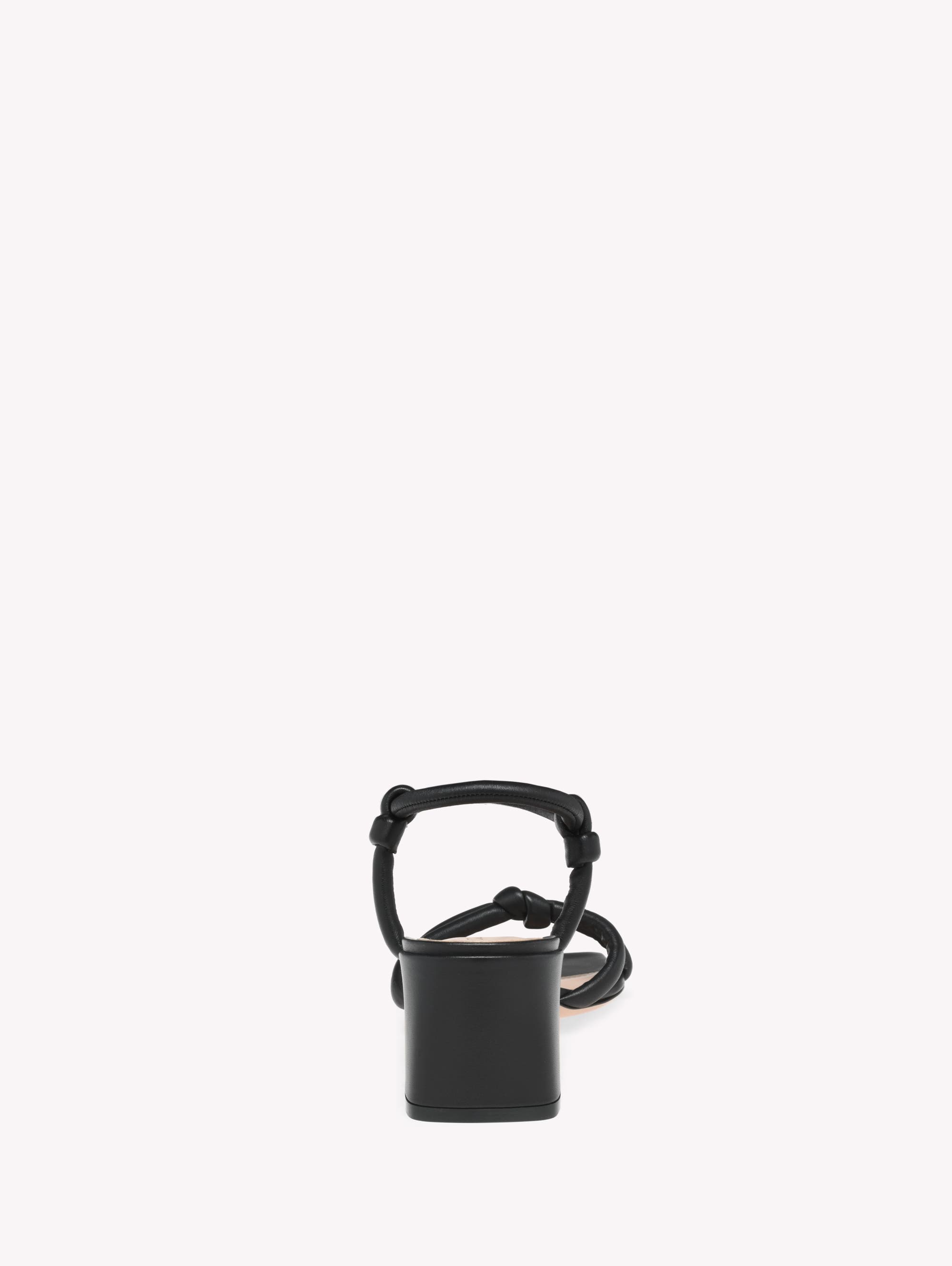 Gianvito Rossi Juno 55 Sandals, Alternate, color, Black