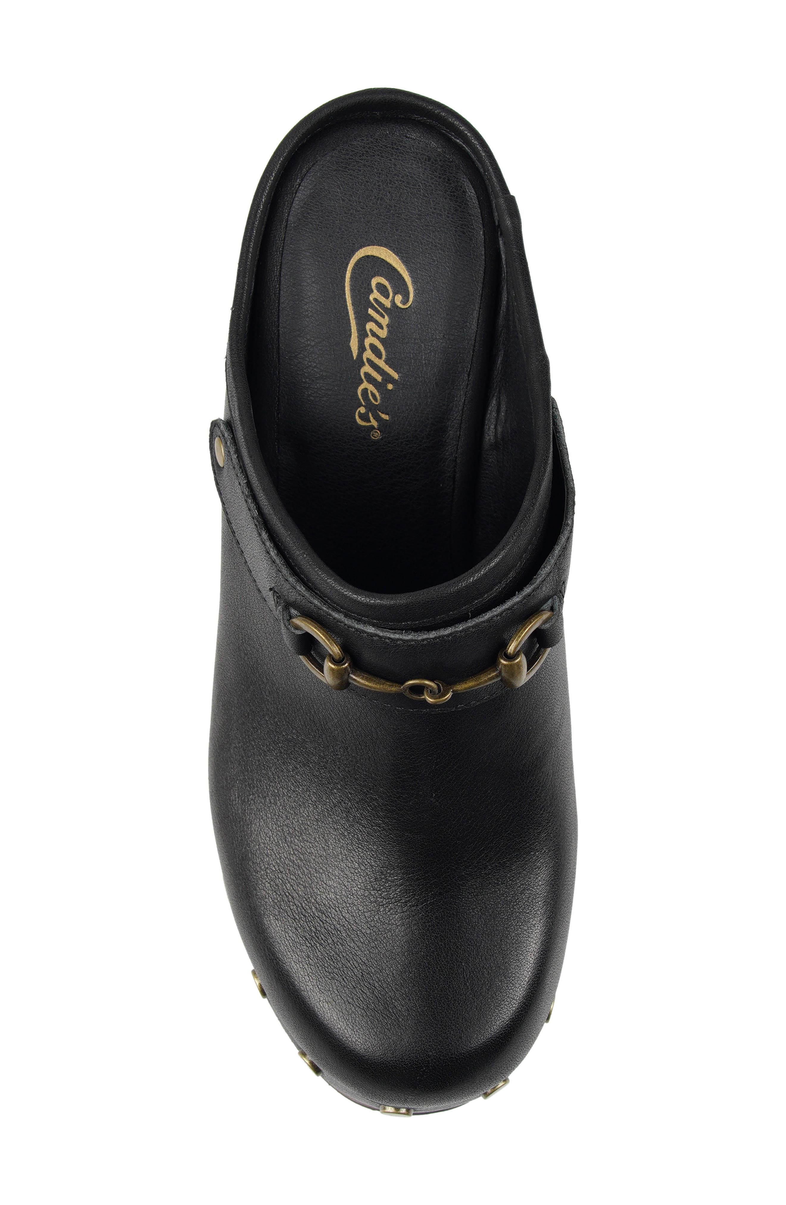 Candie's Kelsee Platform Clog, Alternate, color, Black