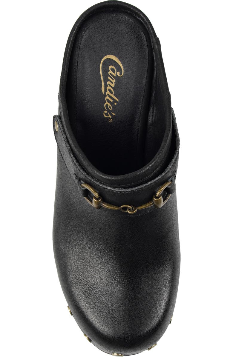 Candie's Kelsee Platform Clog, Alternate, color, Black