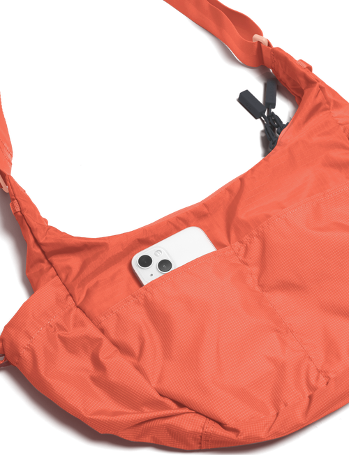 Baboon To The Moon Crescent Crossbody Bag