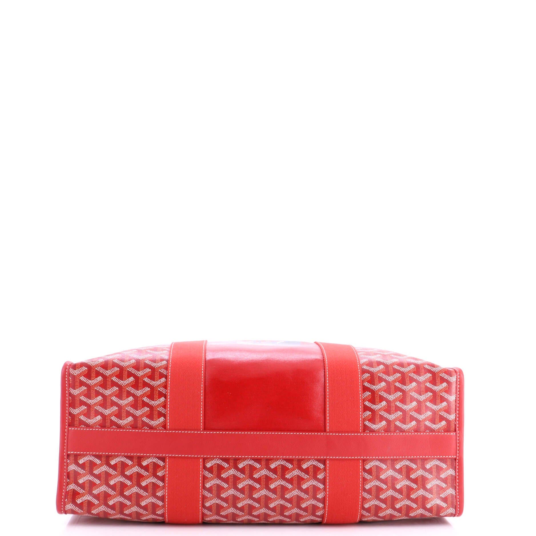 Villette Tote Printed Coated Canvas MM, Alternate, color, Red