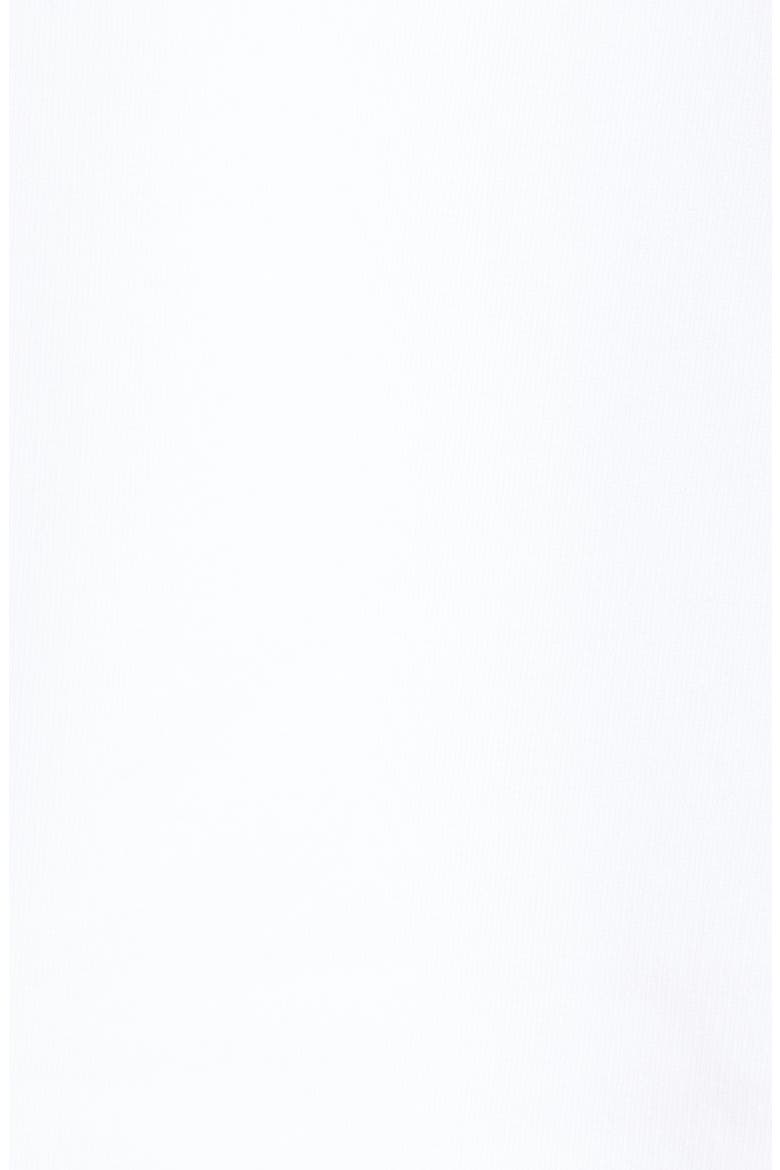 Logo Crop Sweatshirt (Nordstrom Exclusive), Alternate, color, WHITE