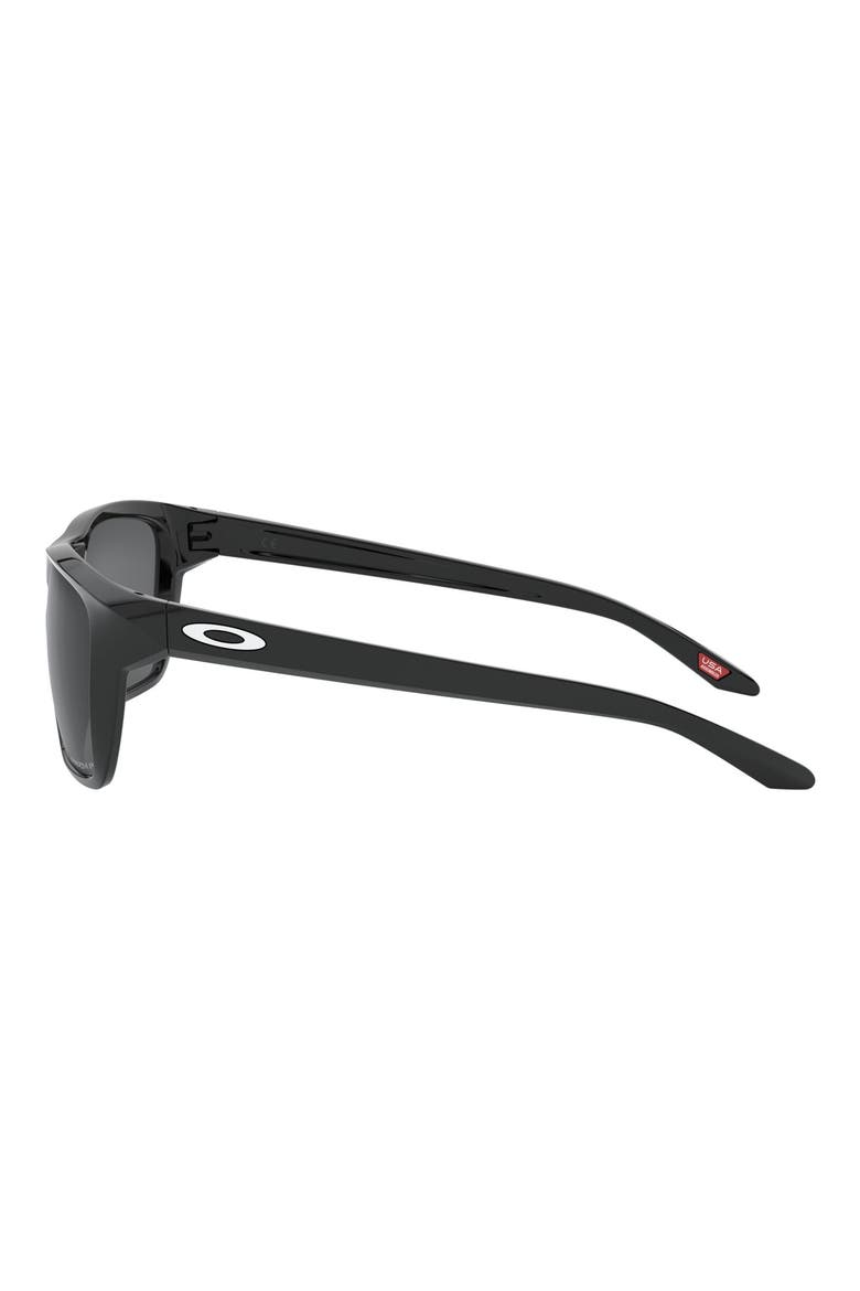 Sylas 58mm Prizm™ Polarized Sunglasses, Alternate, color, RUBBER BLACK