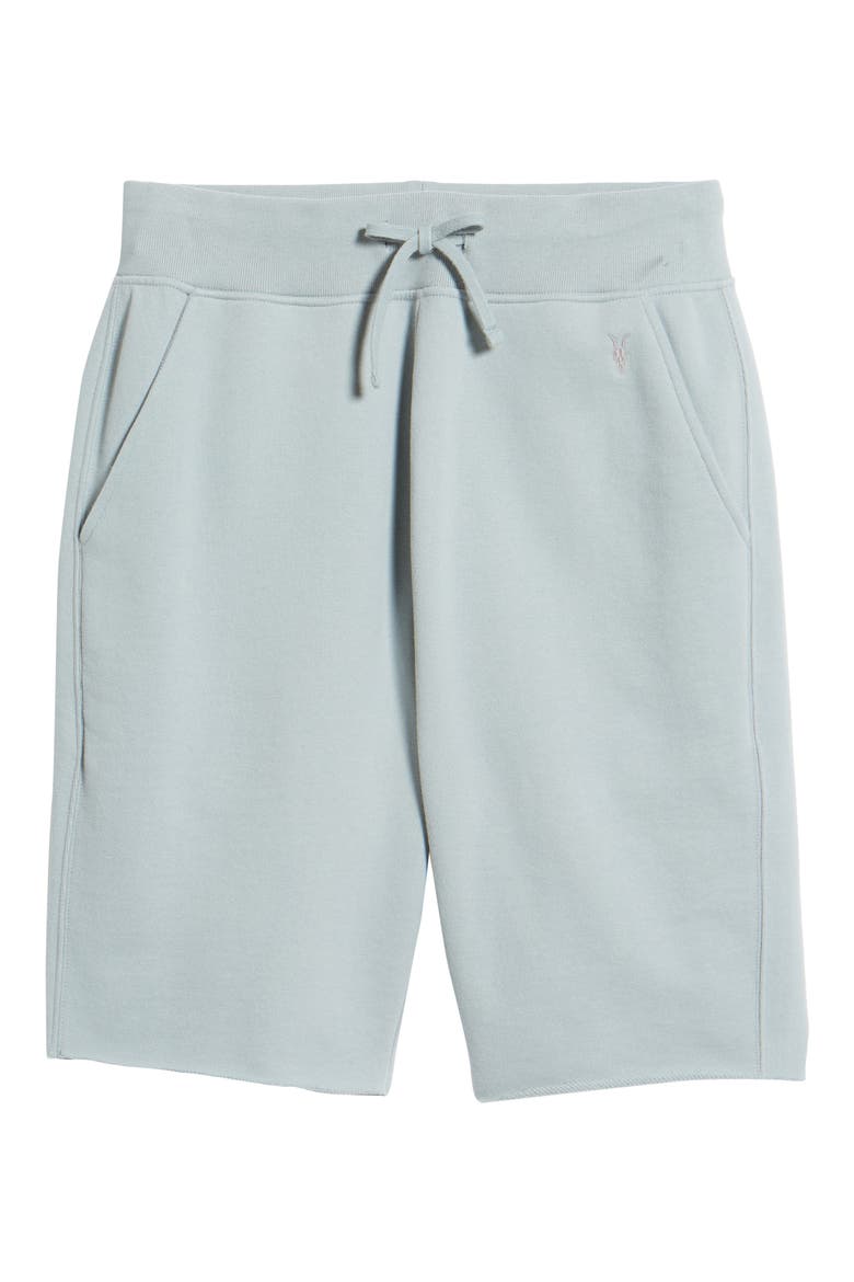 Raven Cotton Sweat Shorts, Alternate, color, VINTAGE GREEN