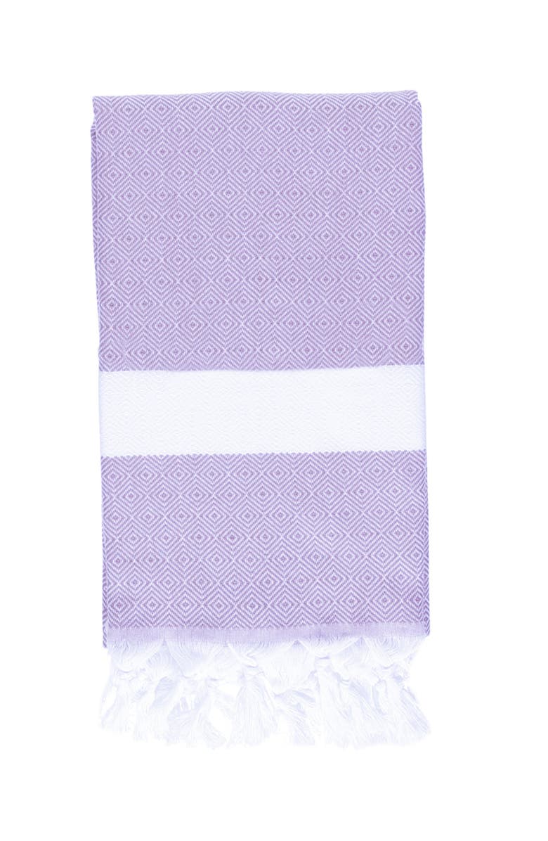 Anaya Charleston Stripe Turkish Cotton Beach Towel, Alternate, color, Turquoise
