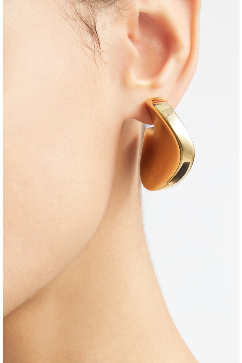 Medium Disc Earrings, Alternate, color, 8120 YELLOW GOLD