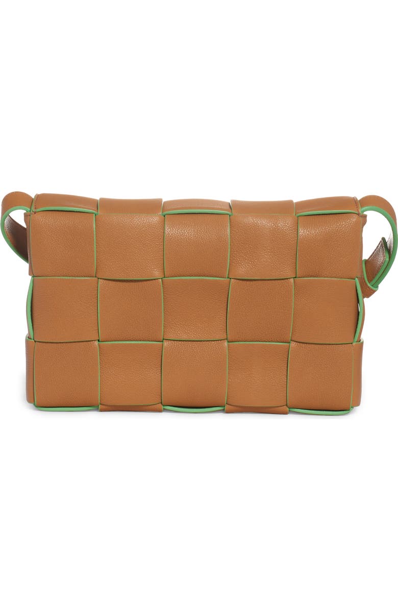 Bottega Veneta Cassette Intrecciato Leather Crossbody Bag, Alternate, color,