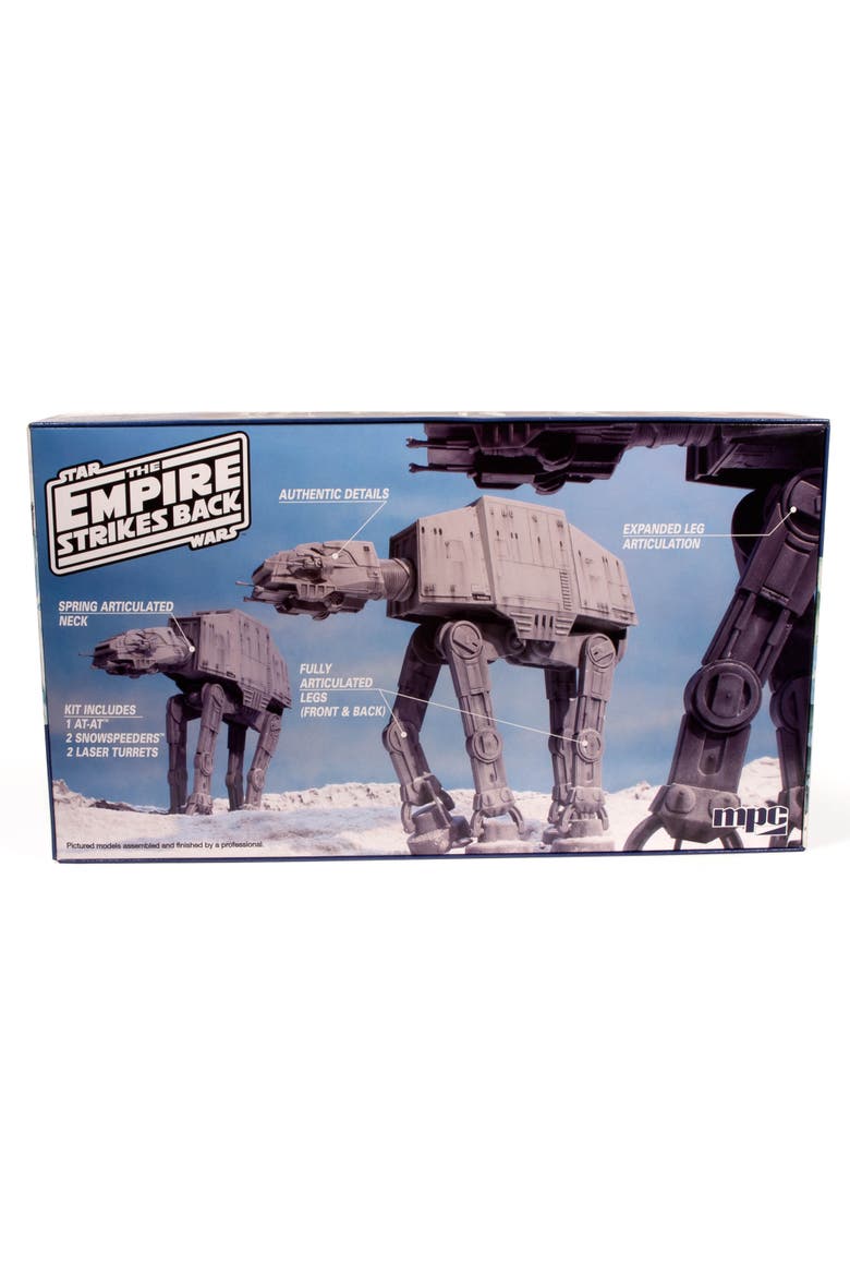 Star Wars The Empire Strikes Back Atat 1100 Scale Model Kit, 77 Parts, Alternate, color, Multicolored