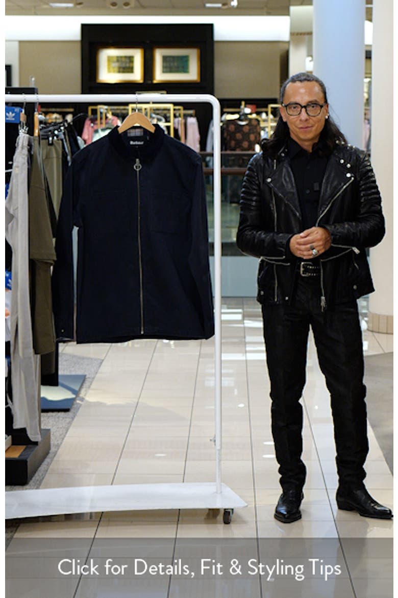 Lenker Twill Zip Overshirt video