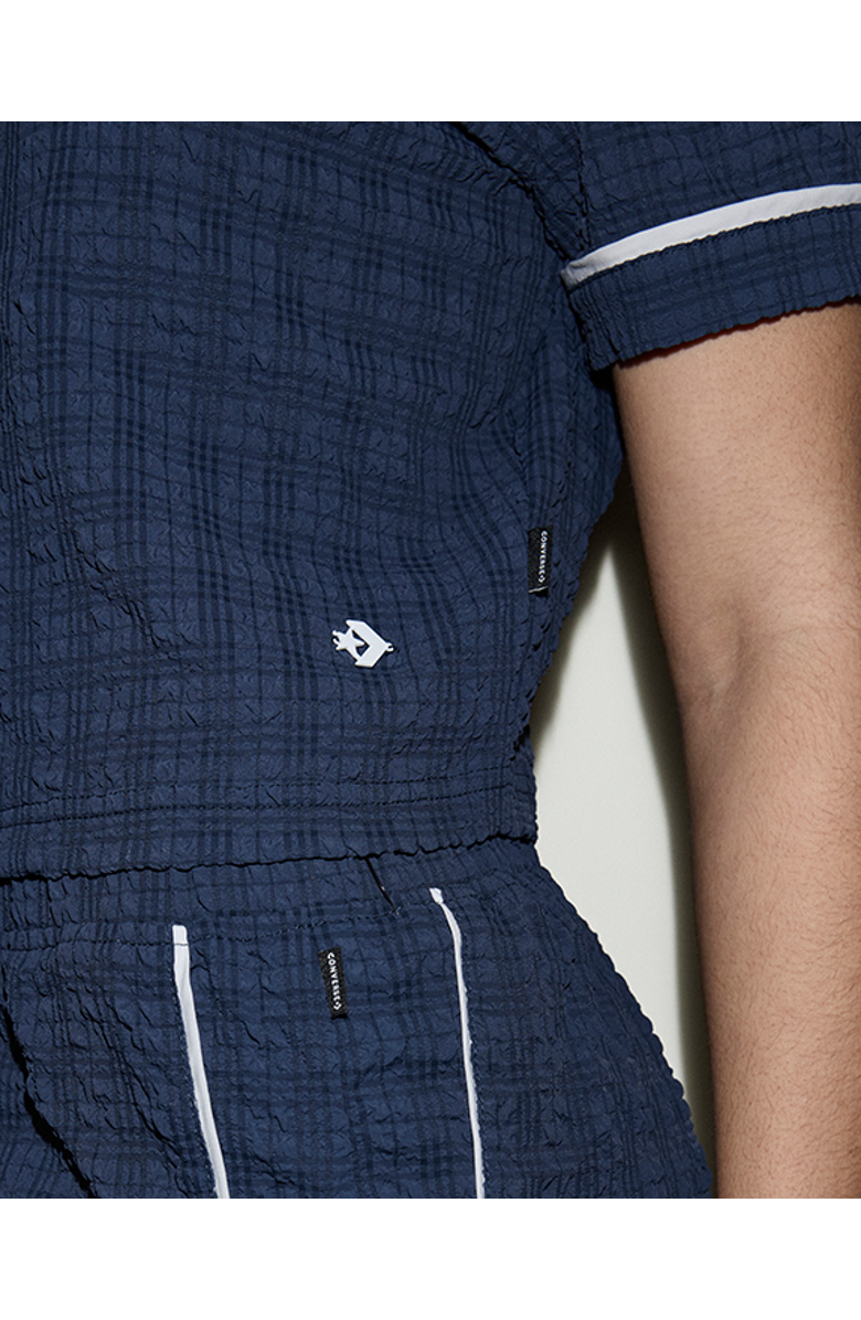 Converse Women's Festival Zip Polo, Alternate, color, Converse Navy