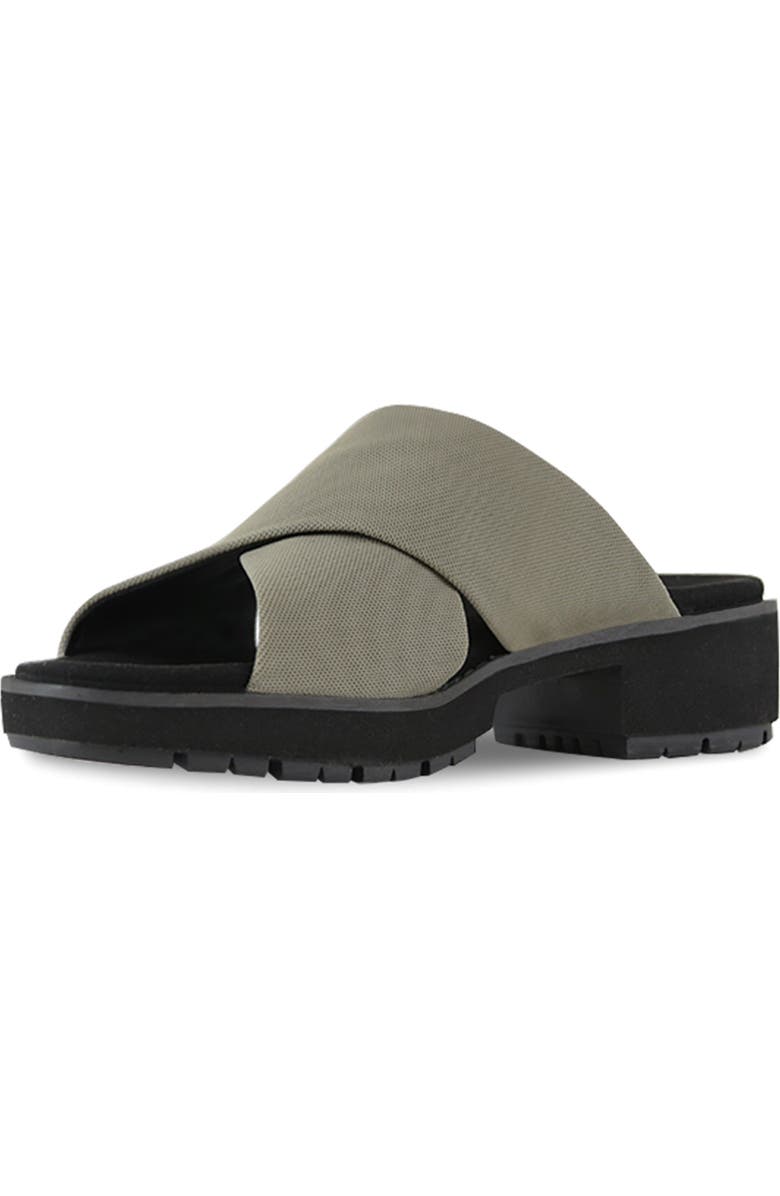 Munro Dekkie Slide Sandal, Alternate, color, Khaki Stre