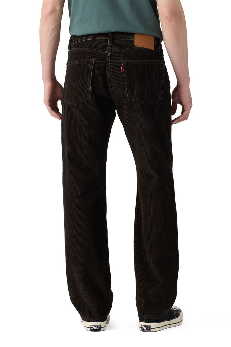 555™ Relaxed Straight Leg Corduroy Jeans, Alternate, color, BROWN ASH