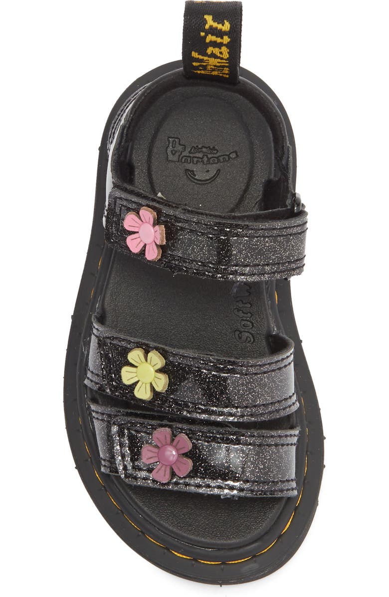 Dr. Martens Kids' Klaire Sandal, Alternate, color, Gradient Glitter