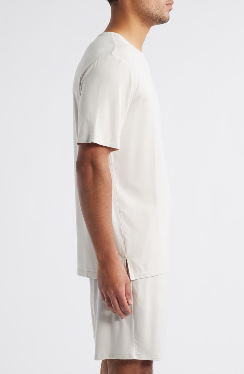 Nordstrom Moonlight Eco Stretch Modal Pajama T-Shirt, Alternate, color, Grey Moonbeam