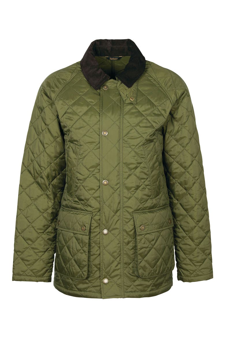 Ashby Quilted Jacket, Alternate, color, OLIVE