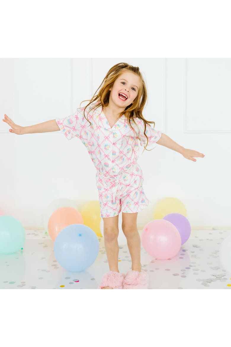 Birthday Girl Lounge Set, Alternate, color, Ivory