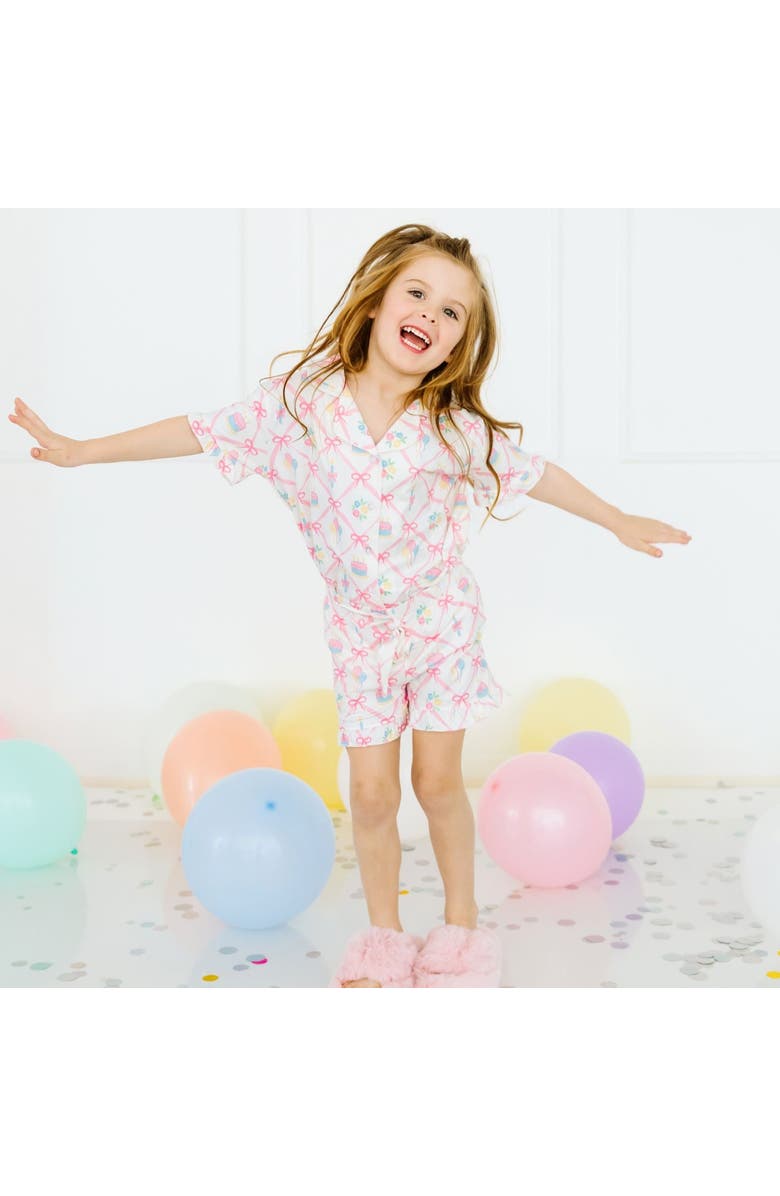 Sweet Wink Birthday Girl Lounge Set, Alternate, color, Ivory