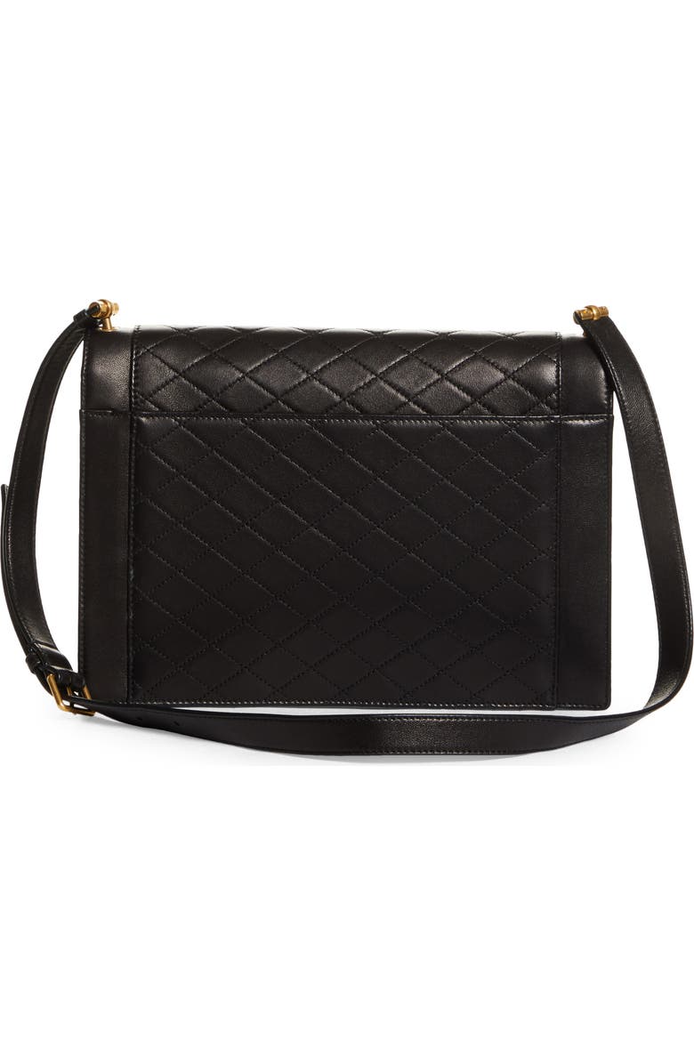 Saint Laurent Gaby Quilted Leather Shoulder Bag, Alternate, color,