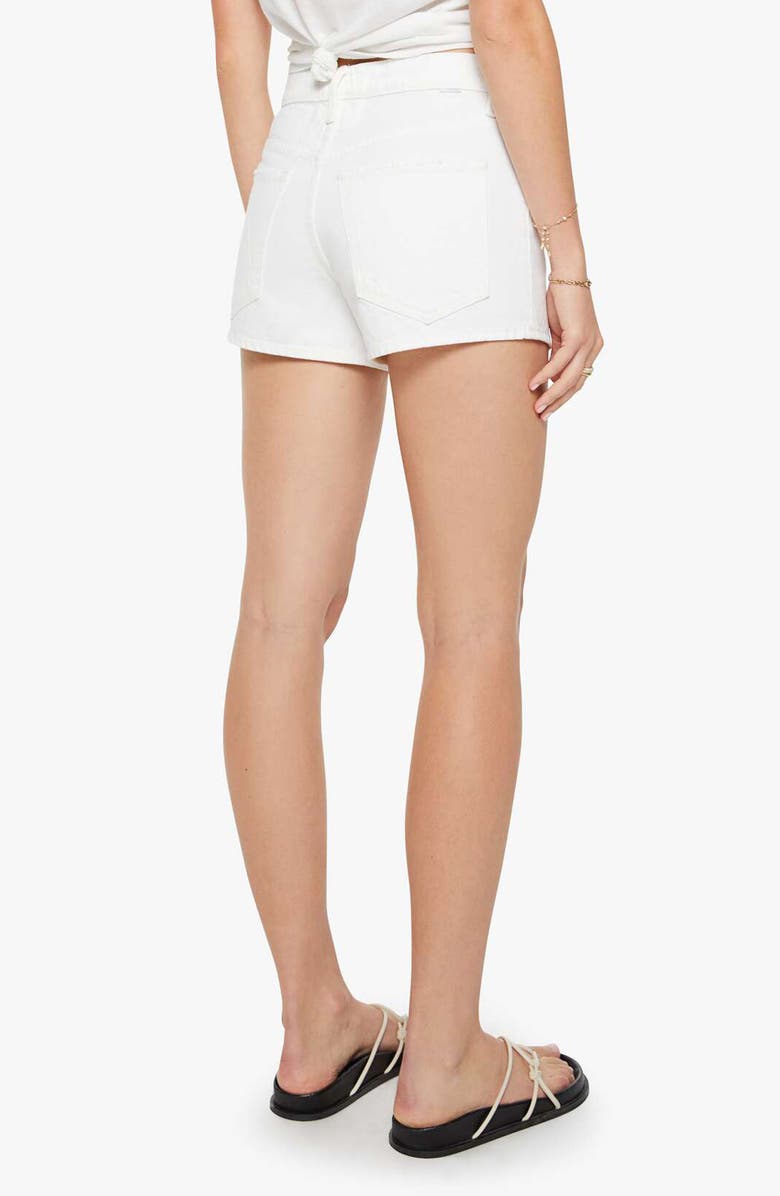 MOTHER The Dodger Denim Shorts, Alternate, color, Picket Fence