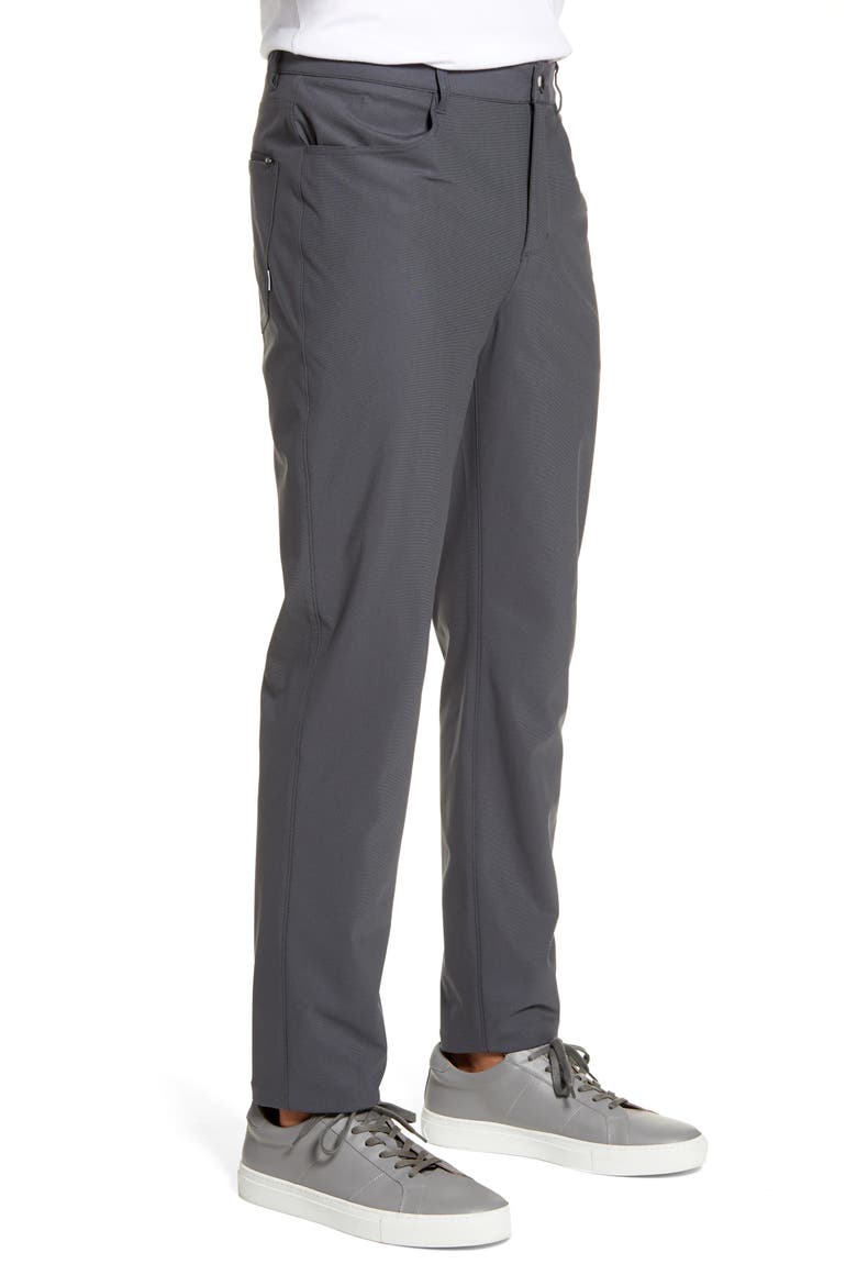 Meta Athletic Slim Pants, Alternate, color, CHARCOAL