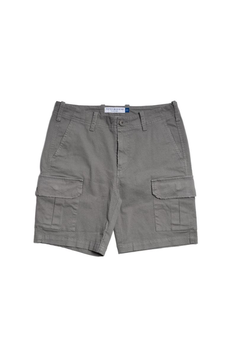 Peter Manning Cargo Shorts, Main, color, Grey