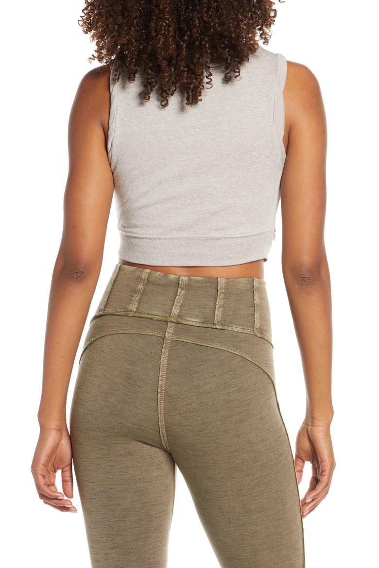 Free People FP Movement Undertow Tank, Alternate, color, GREY