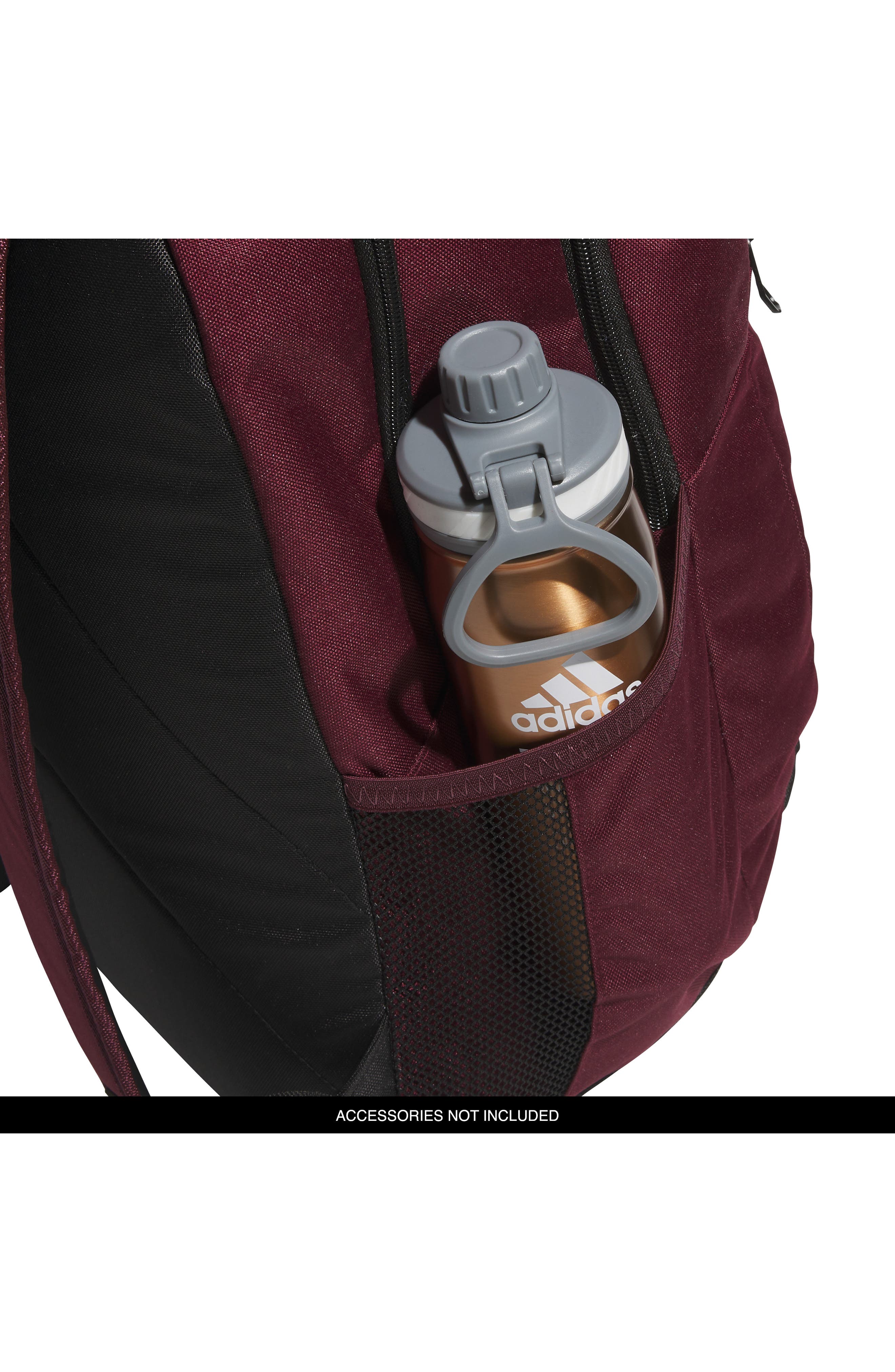 adidas Kids' Striker Backpack, Alternate, color, Team Maroon