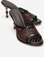 Prologue Shoes Selvian Woven Stiletto Sandal