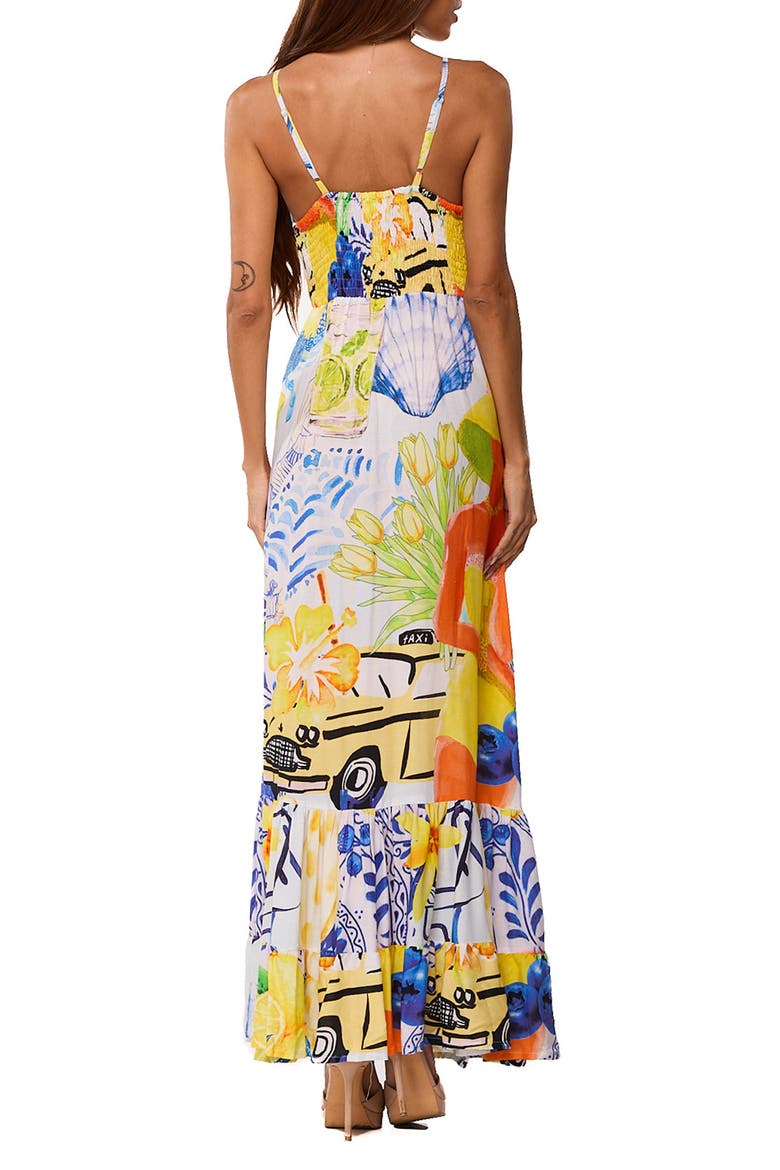 Vacation Maxi Dress, Alternate, color, YELLOW