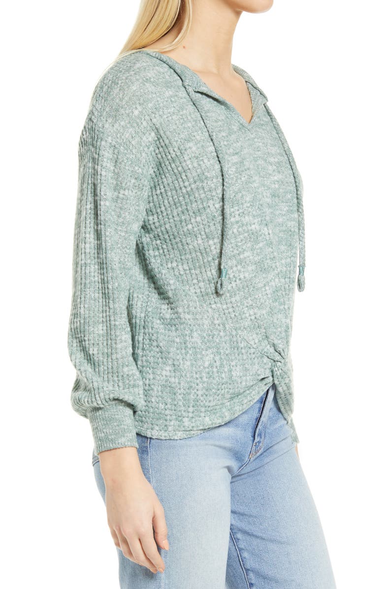 Wit & Wisdom Twist Front Long Sleeve Top, Alternate, color,