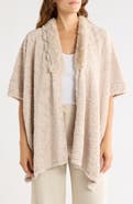 Nanette Lepore Faux Fur Poncho