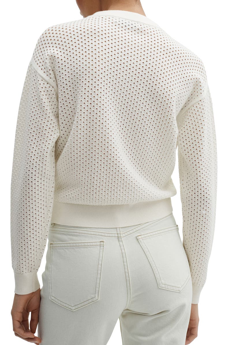MANGO Open Stitch Sweater, Alternate, color, 
