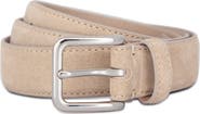 Vince Stitched Suede Belt