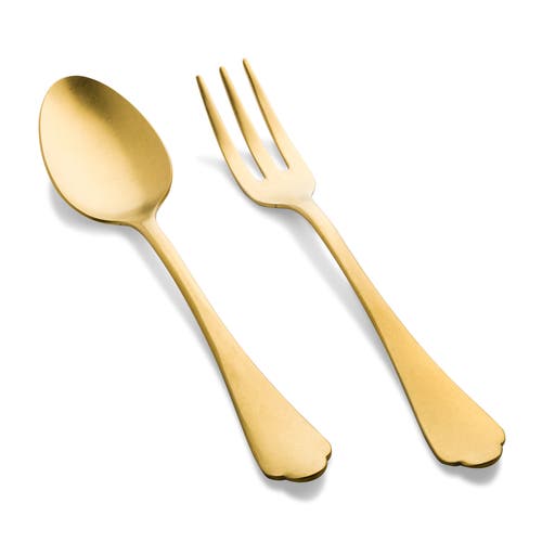 Mepra Dolce Vita Serving Set In Gold