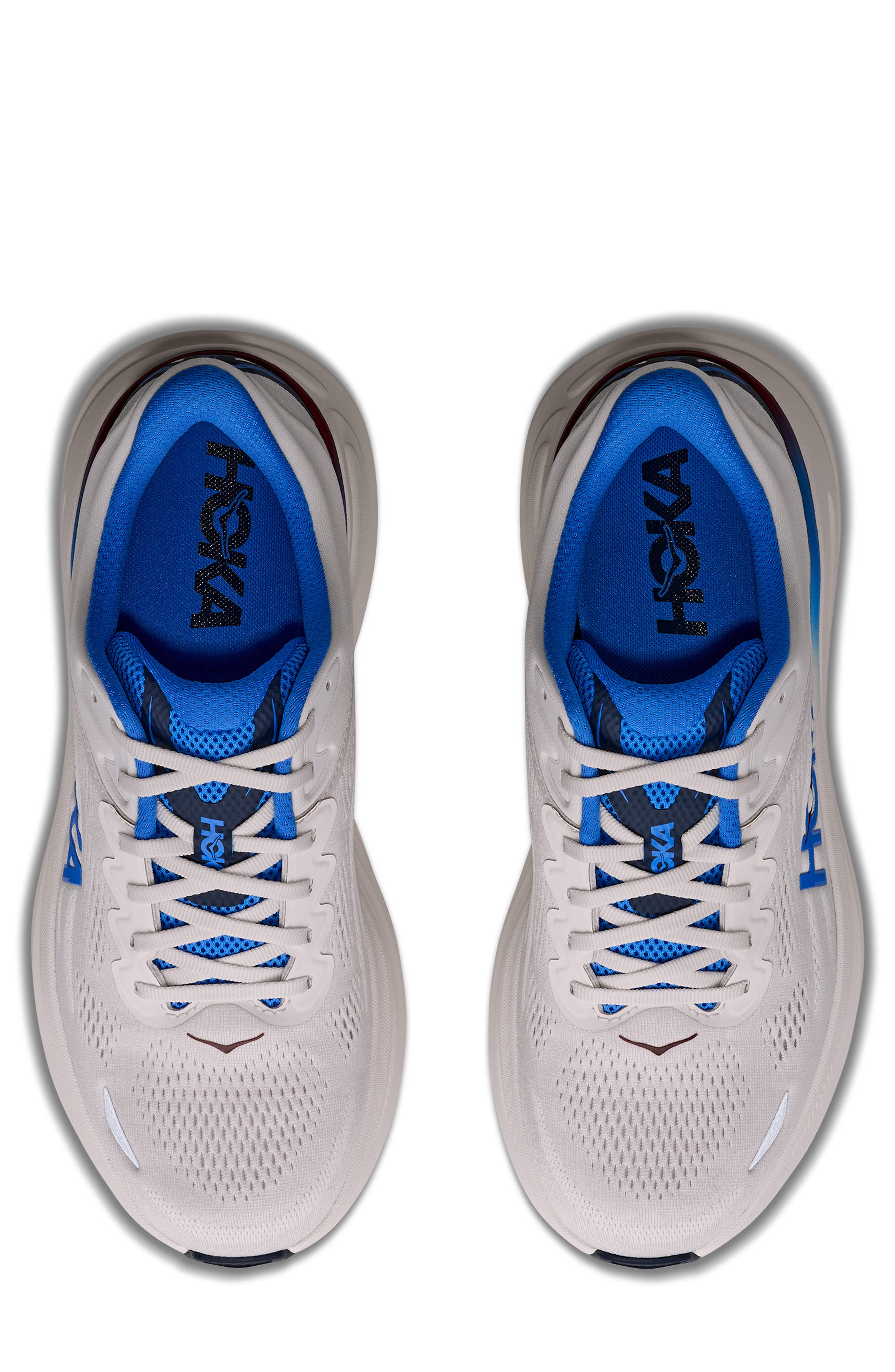 Bondi 9 Running Shoe, Alternate, color, GROUT / VARSITY NAVY